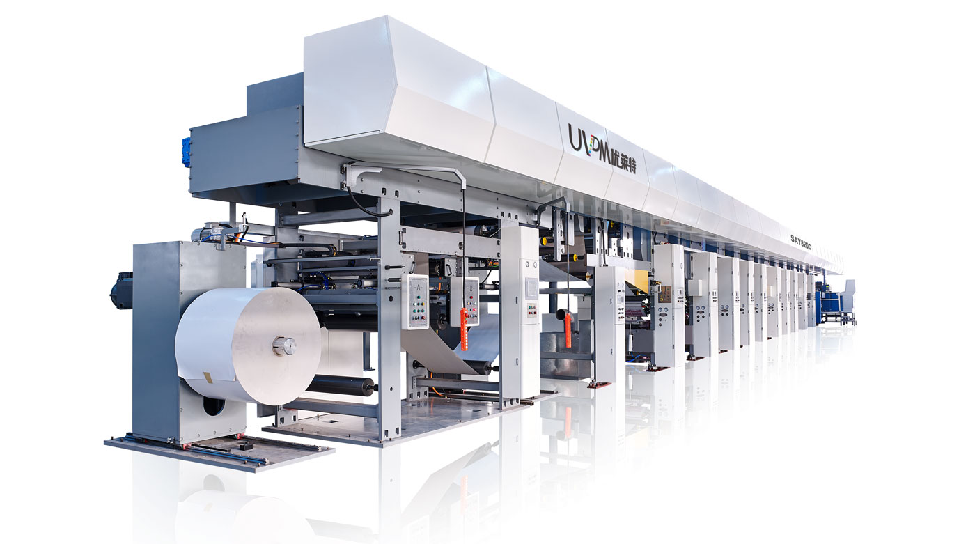 SAY820C  Electronic shaft drive Rotogravure Printing Machine （2014）